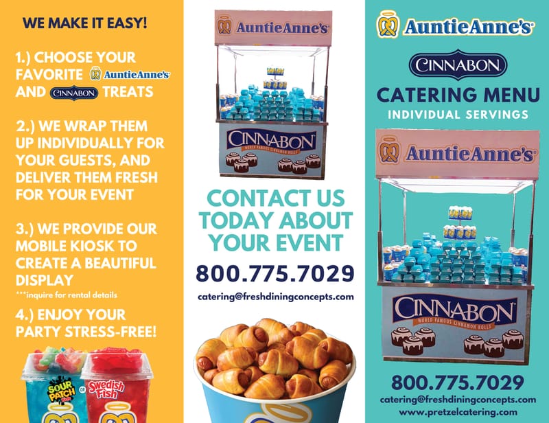 Auntie Anne's On Site!